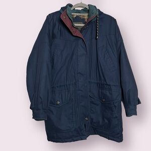 Men’s British Mist Navy Blue Outdoor Jacket Medium